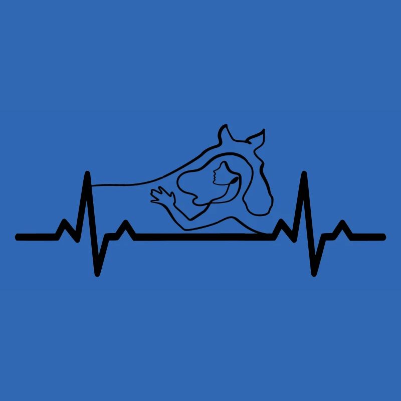 Conception de cheval Heartbeat