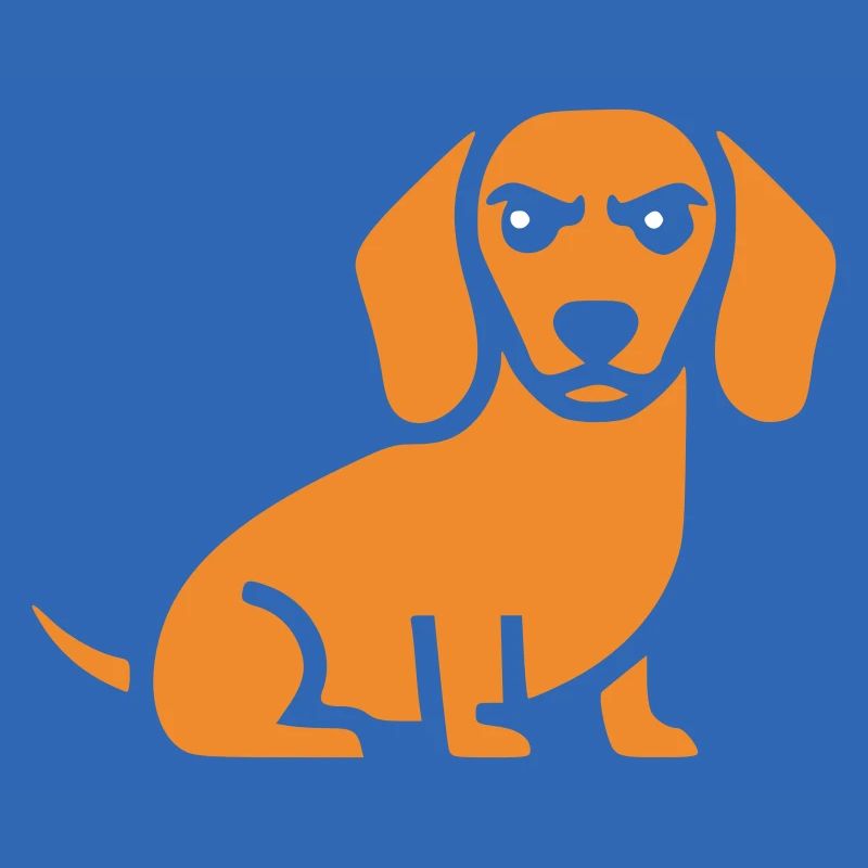 Conception de la Surface Dachshund Dog