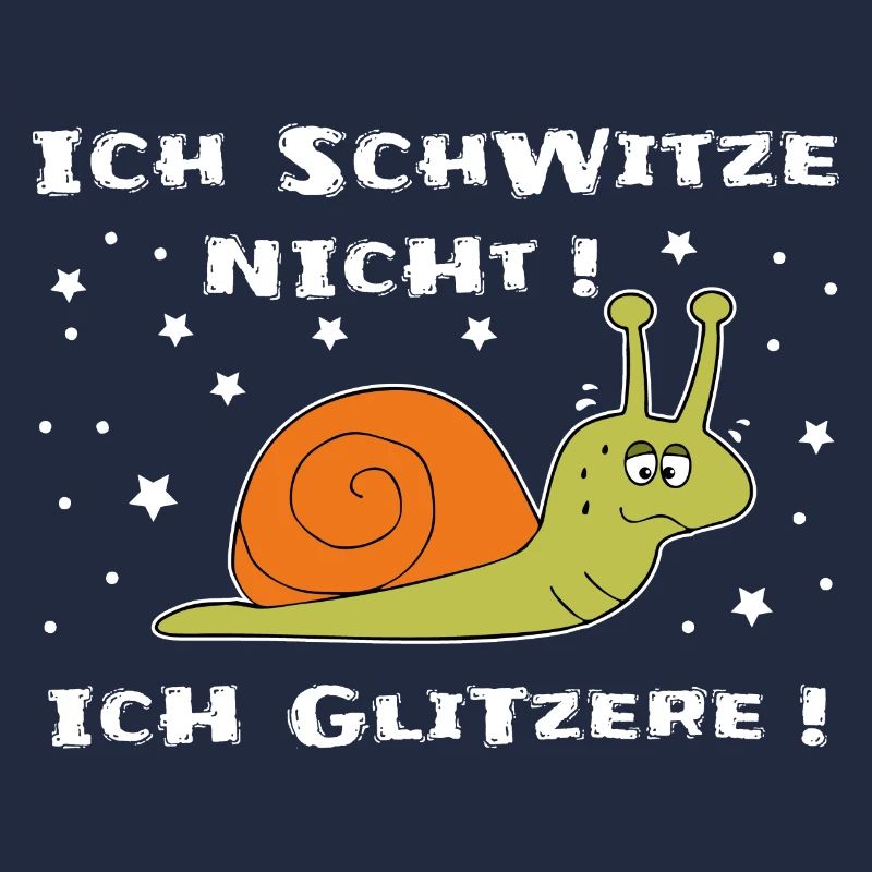 Ich schwitze nicht ich glitzere