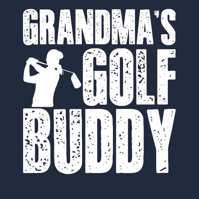 Die Golf Oma Grossmutter Kumpel Freund Enkel Kind