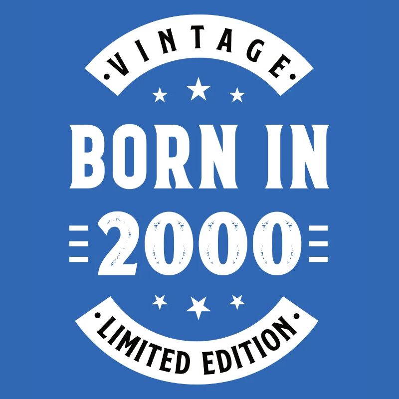 2000 - Année de construction 2000 - Année de naissance 2000