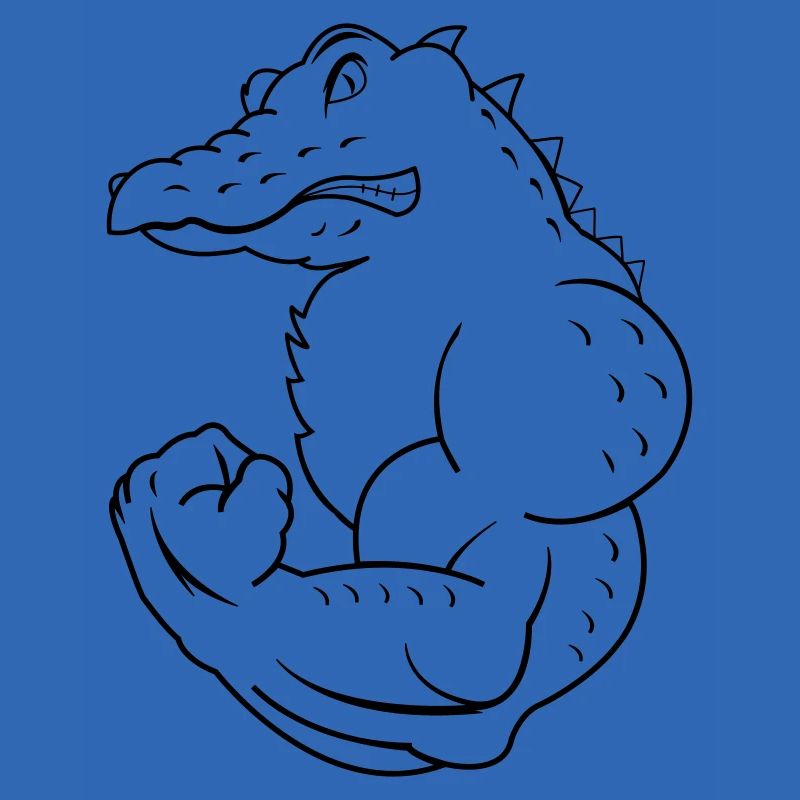 strong crocodile