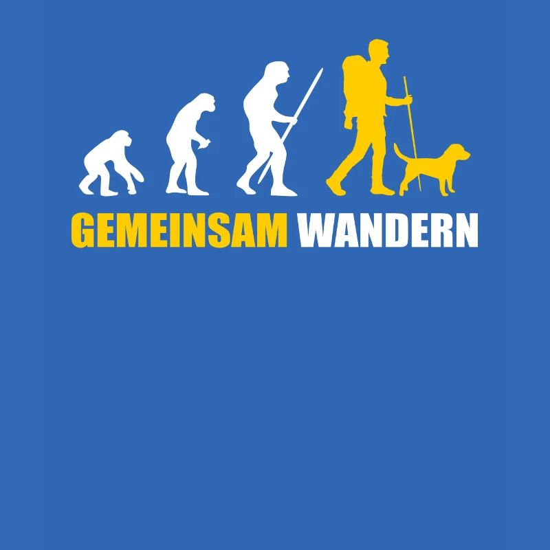 Hund Wandern Evolution