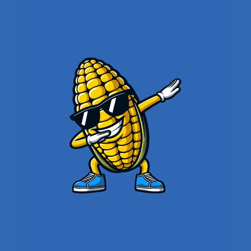 Corn on the cob dabbing corn