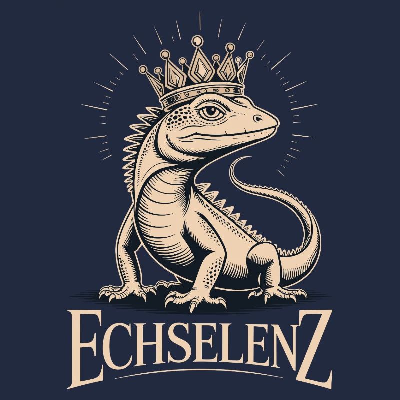 Echselenz Lustige Echse