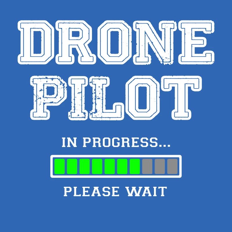 Drohnen Pilot in Progress please wait - Geschenk