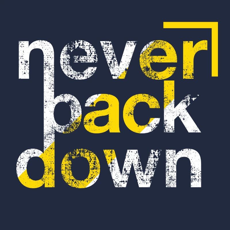 Beharrlichkeit illustriert: Das Motto "Never Received"