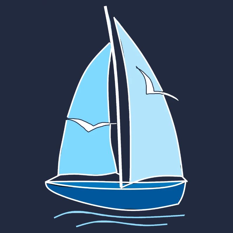 Segelboot Möwen,Geschenk,mode,cool,trend,style,