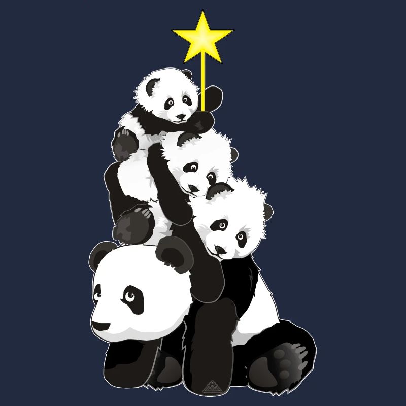 Panda Christmas Tree