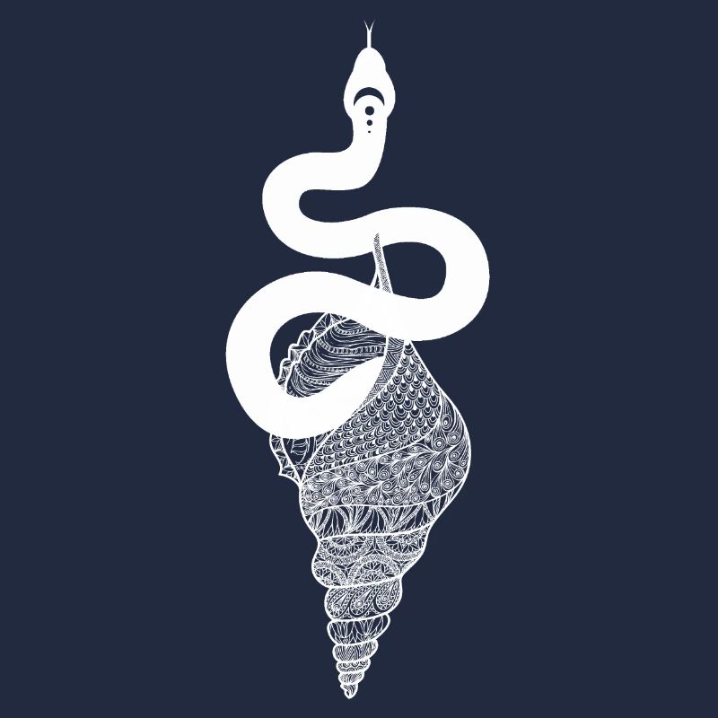 Cosmos Serpent - Snake with shell with pattern