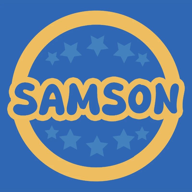 Lettrage Galactic Sampson pour Samson