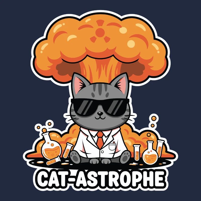 Cat Astrophe Labcoat