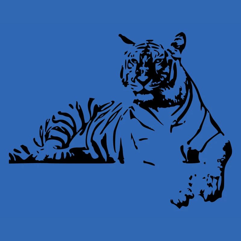 Tigre au repos - Shere Khan