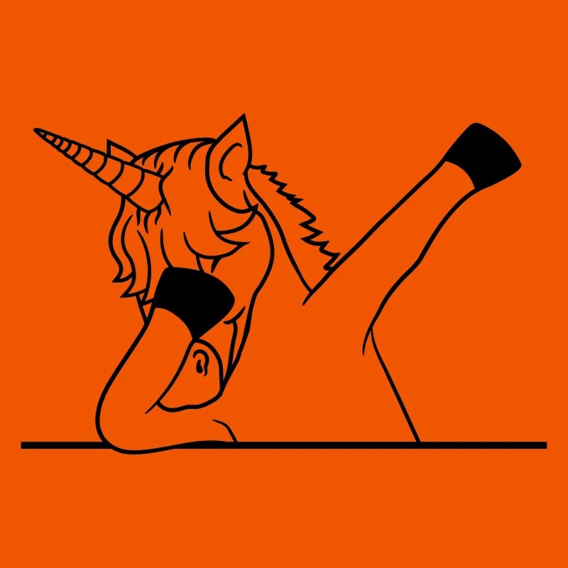 box text write signage wall dabbing unicorn d