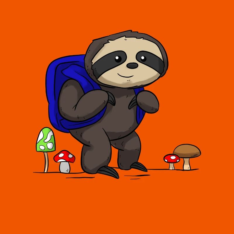 Sloth backpack fautier excursion hike