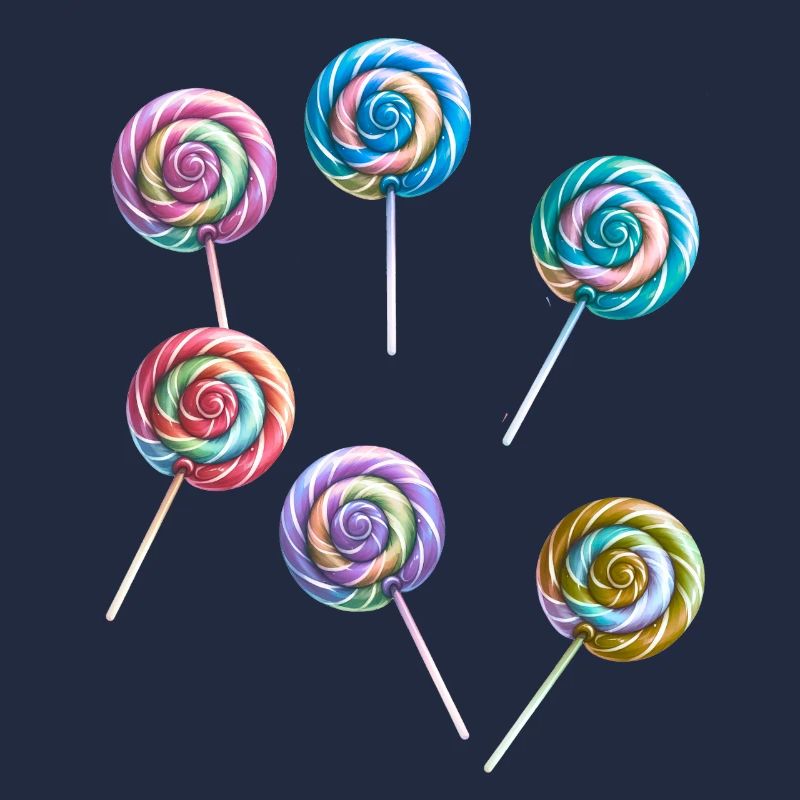 Retro Lollipop Lollipops Candy 60s