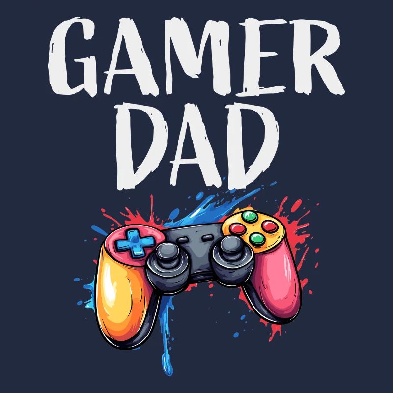 Gamer Papa Controller Splash