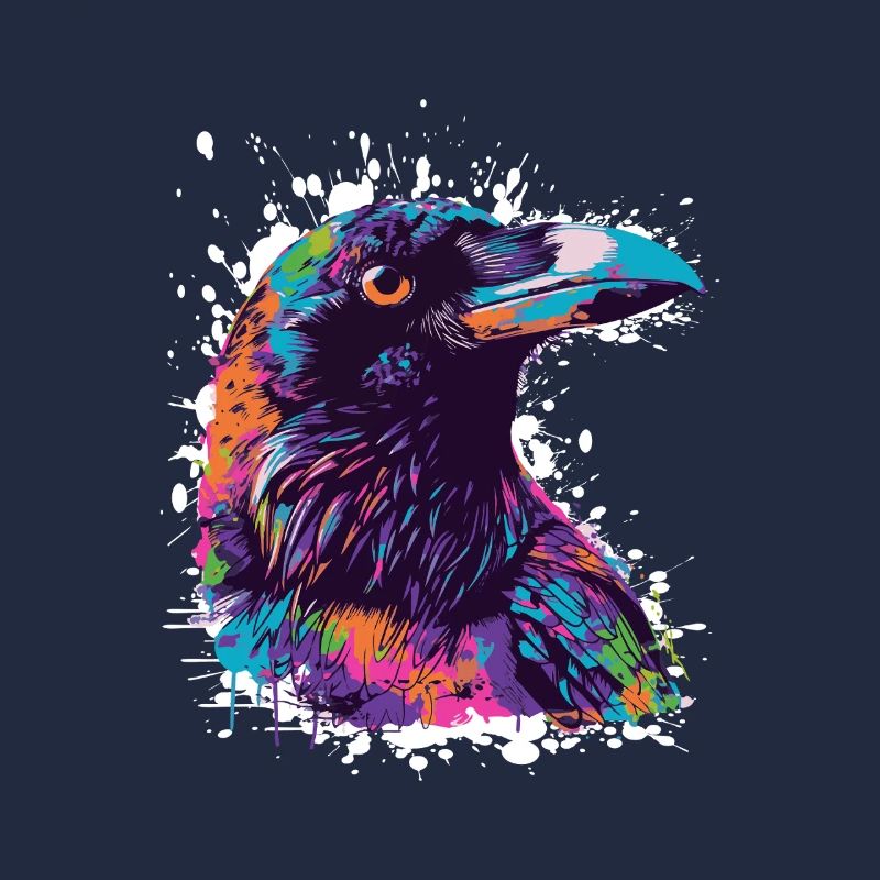 Rabe Tier Vogel