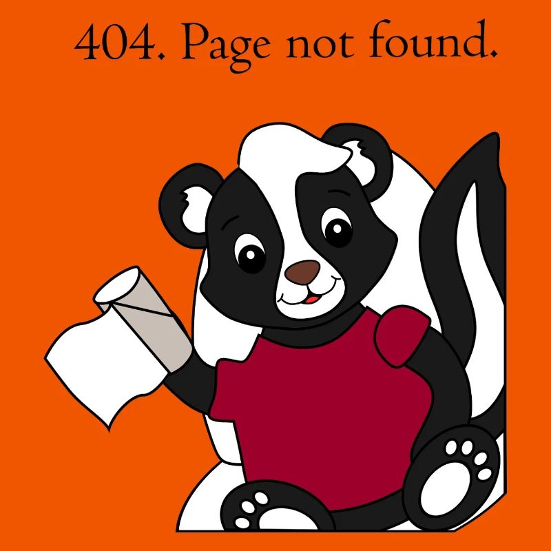 Skunk Pixie 404 Page not found