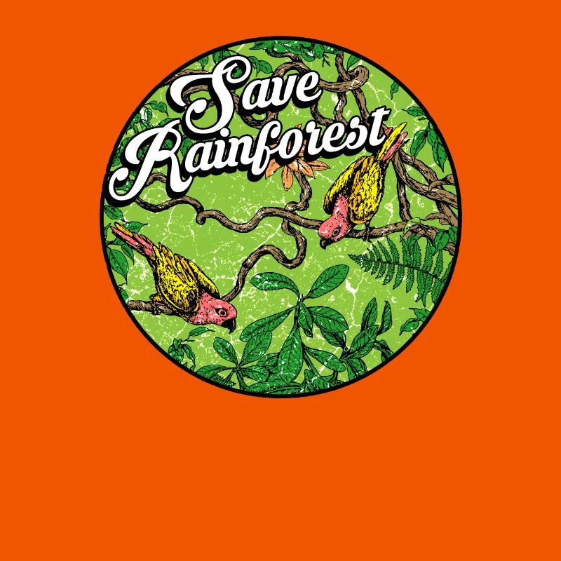 Rainforest tropics environmental protection birds jungle