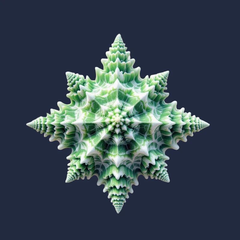Coque étoile verte