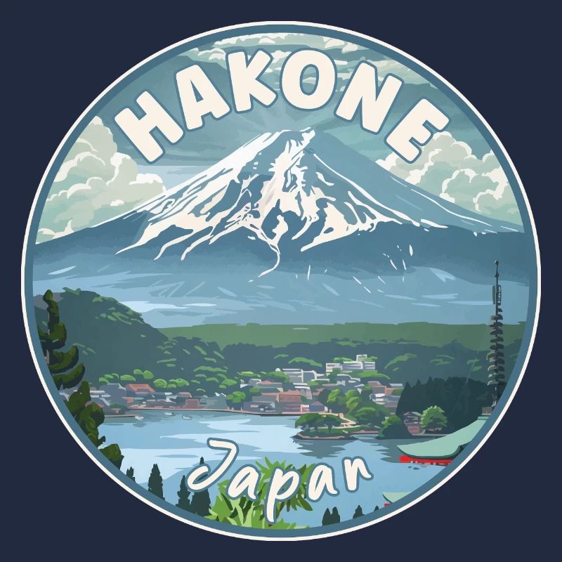 Entdecken Sie Hakone in Japan Landschaftsreisekunst