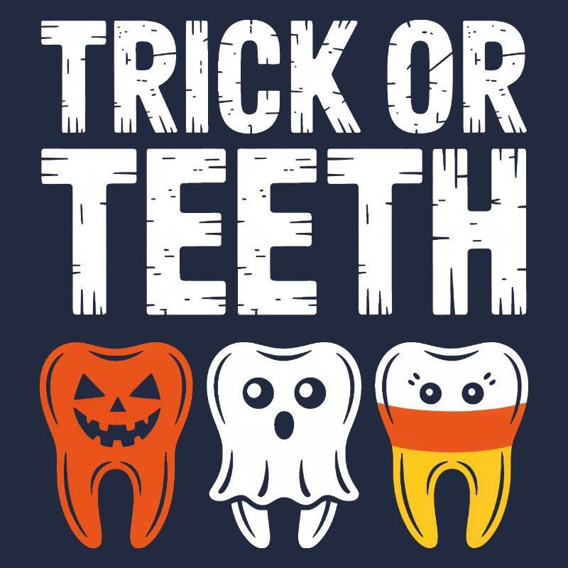 Trick oder Teeth Halloween-Trio