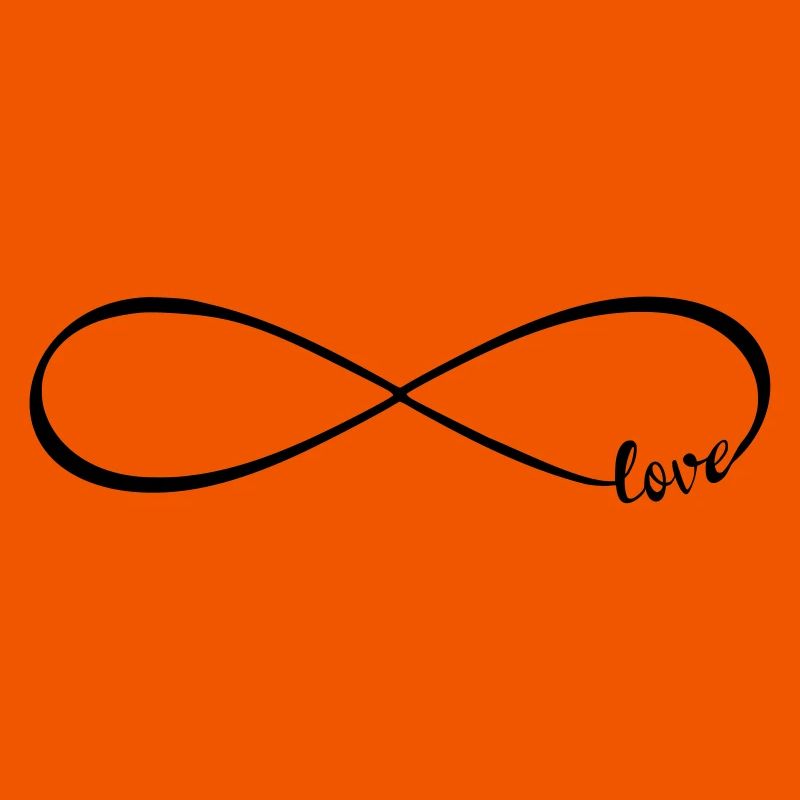 Symbole d'amour Symbole Infinity Infinity AMOUR
