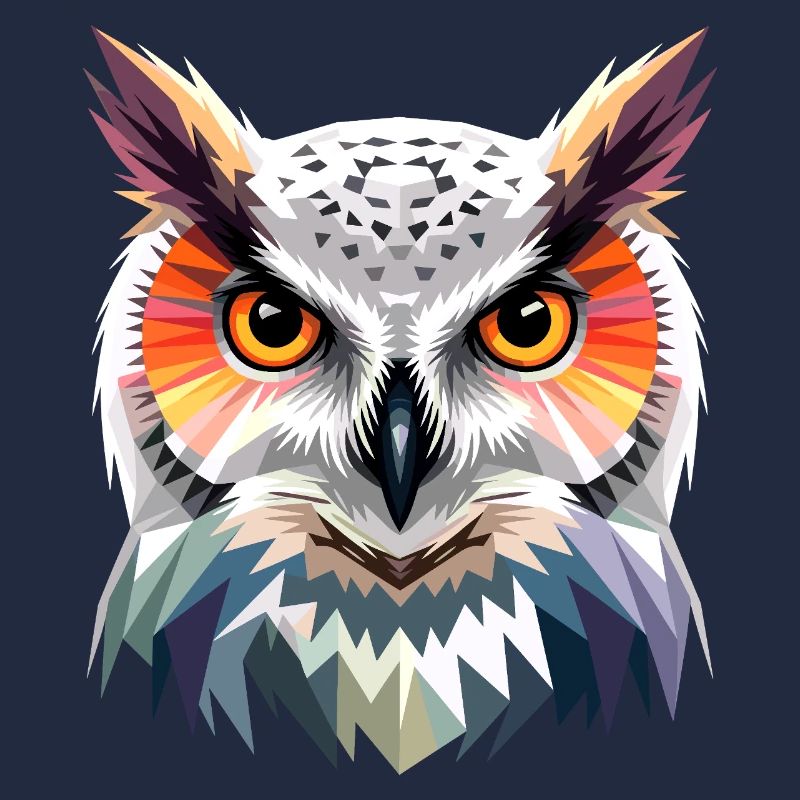 Schneeeule Weiße Eule Kauz Uhu Owl Schnee Eulen