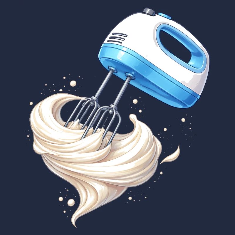 Conception de la batteuse à main à la crème fouettée