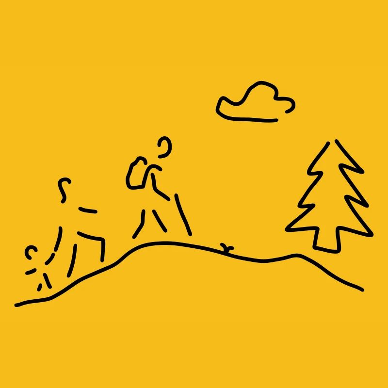wandern oder walking
