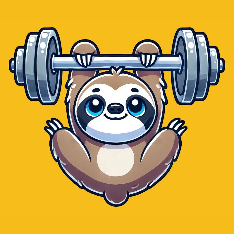 Lazy Dumbbell Pull-Up Workout Funny