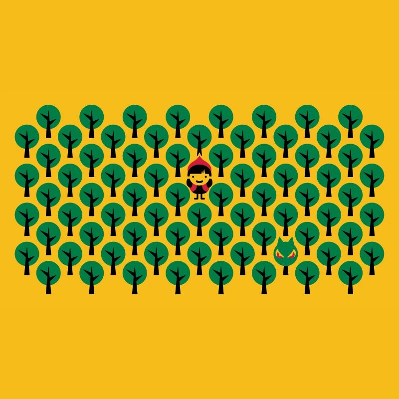 Fairytale - Rotkaeppchen - Märchen - Wolf - Quer