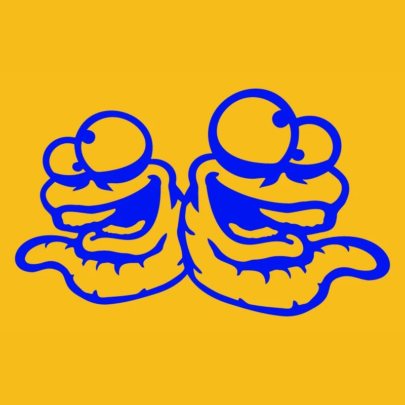 Worms Laughing Duo Crazy Squinting Silly Team