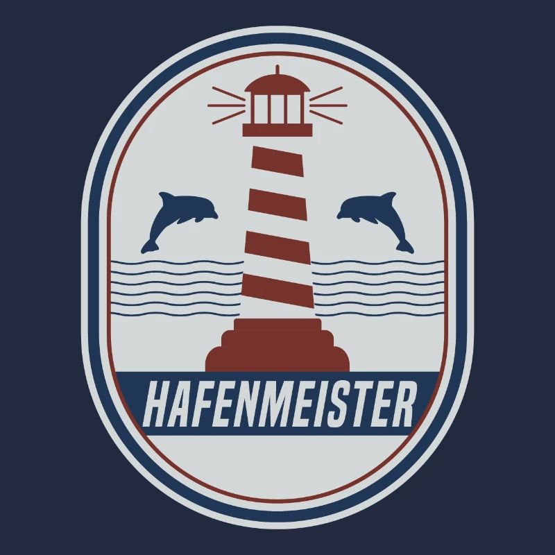 Harbor master design nautical maritime lighthouse