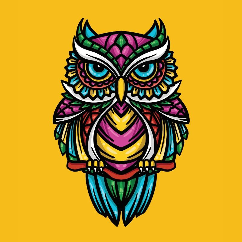 Eule Waldeule Eulen Geschenk Eulen Deko