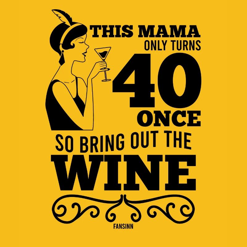 Mama wird 40 Jahre alt Geschenk