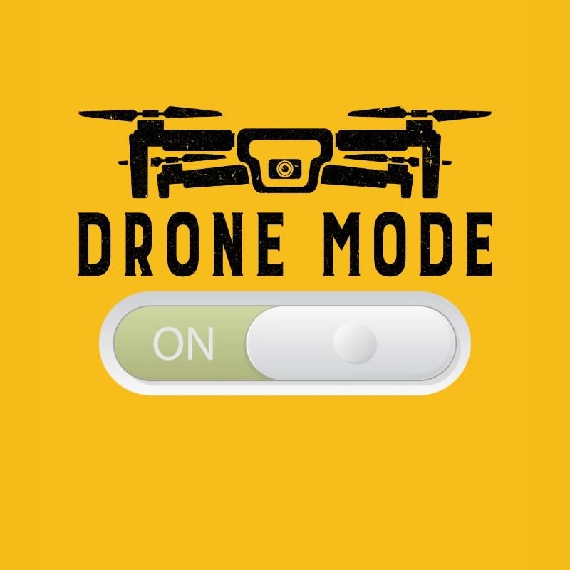 Drone Pilot Drones Grandpa Gift Drone Mode on