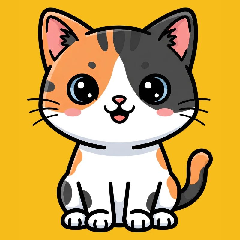Calico Kitty Charm