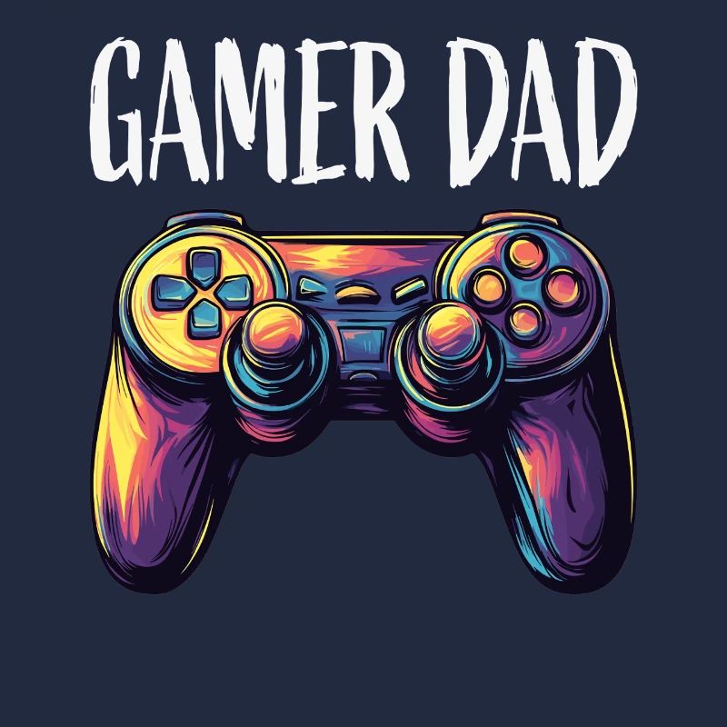 Gamer Dad Controller Neon