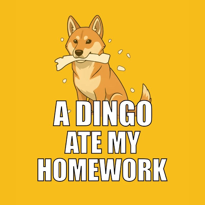 Un dingo a mangé mes devoirs