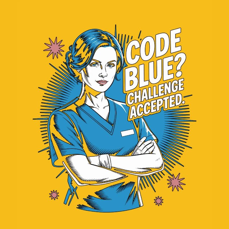 ICU Nurse Code Blue Challenge Accepted Acute Care