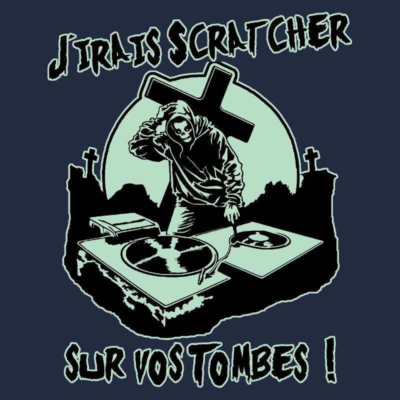 ICH WERDE AUF EURE GRÄBER KRATZEN!