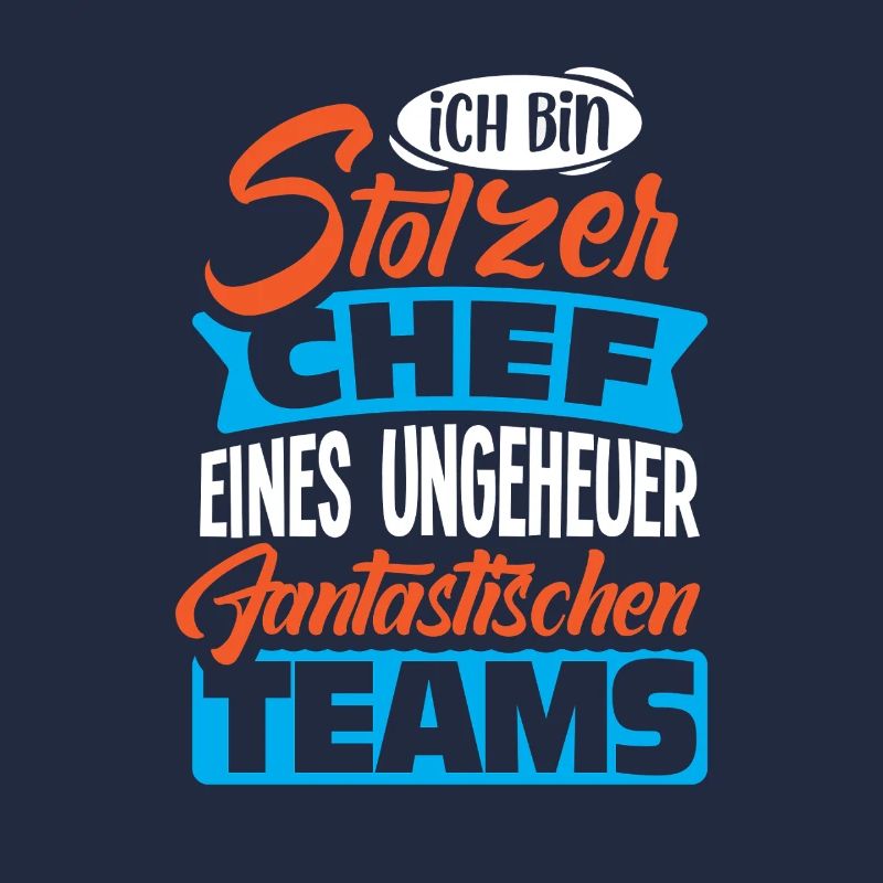 Stolzer Chef Chef Mann Abteilungsleiter Teamchef