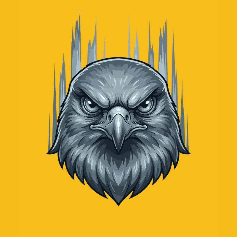 Icy Storm Eagle Head