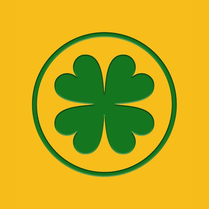 Ein Kleeblatt oder so - A shamrock or something