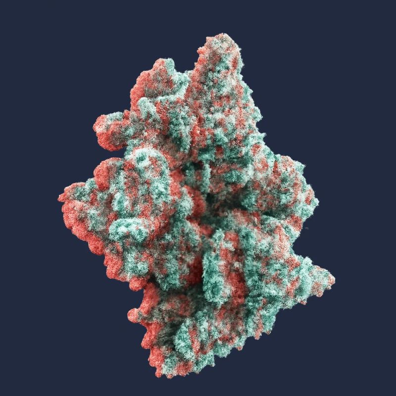 Cannabis Weed Bud 3D Anaglyph