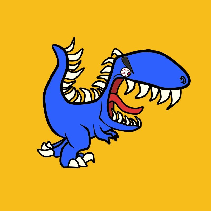 Dinosaurier Comicstyle