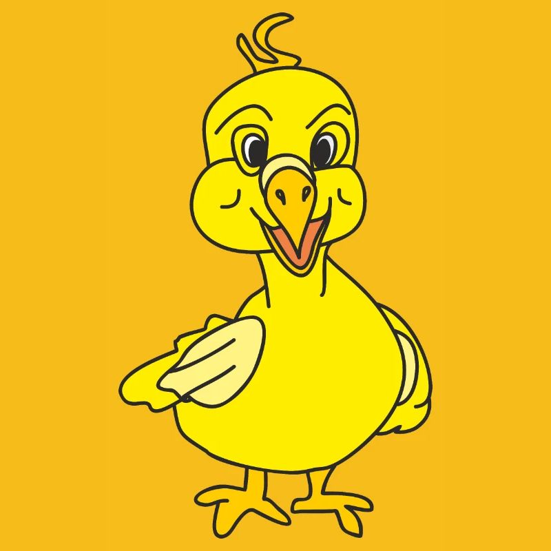 Caneton jaune
