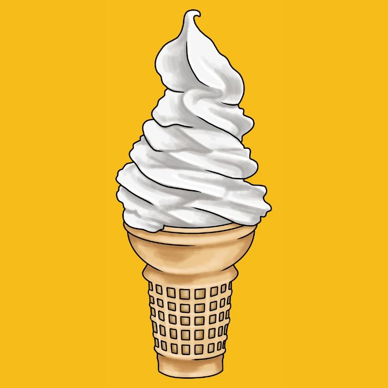 Softeis Eistüte Eisdiele